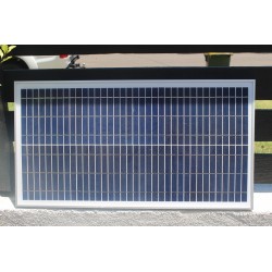 24V DC 30W Solar panel to suit swing or sliding Ahouse gate openers.