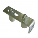 Sliding Gate Roller Guide with Bracket and 2 Nylon Rollers