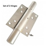 Black Adjustable Swing Gate Top & Bottom Hinges