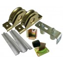 Sliding gate hardware kit