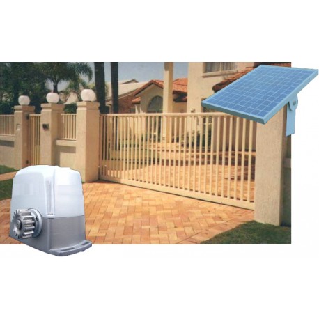 Solar Powered Sliding Gate Opener